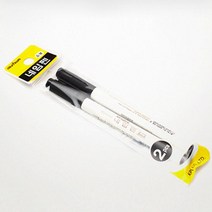 필기용 넥스프로 네임펜 검정색 2P 네임펜류 유성매직네임펜류 마카매직 마카펜 안지워지는펜 유성네임펜 유성마카 유성매직 유성펜 필기용품, 본상품
