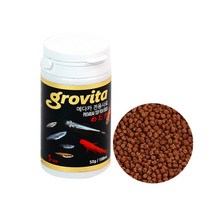 그로비타 메다카 송사리 사료 50g/100ml 작은송사리 소형열대어, 1개
