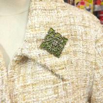 가다컴퍼니 CATHERINE POPESCO 캐서린 포레스코 스테인드글라스 엔틱 브로치 A933