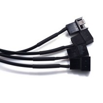 1pc 4 핀 IDE Molex-1/2/3/4-포트 3 핀/4 쿨러 냉각 팬 분배기 12V 어댑터 변환기 전원 공급 장치 케이블 P, 02 4