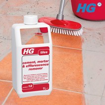HG 시멘트제거제 백시멘트 타일 콘크리트 몰탈 백화 찌꺼기 제거제 1L, 1개