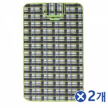 여의도피크닉 한강돗자리 네이비 80x145cmx2개 단풍놀이 1999 습기차단 체크 캠핑용품