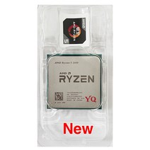AMD Ryzen 5 2600 3.4 GHz 6 코어 12 스레드 CPU 프로세서 YD2600BBM6IAF 소켓 팬없는 새로운 기능, 한개옵션0