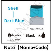 서명 스탬프 아기 이름 헝겊 책 감광성 DIY Scrapbooking 일기 카드 웨딩 장식, [01] Custom name