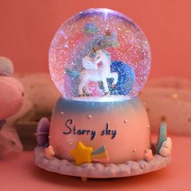 스노우볼 에펠탑 토끼 구슬 눈송이 여자친구 snowglobe 박스 발리 도쿄 크리스탈볼, 뒤돌아보기 음악 + 글로우 + 자동 눈 + 외부