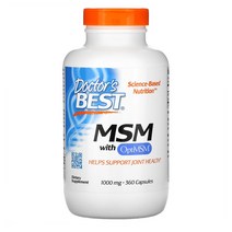 닥터스베스트 MSM 위드 옵티MSM 1000mg 180 360캡슐, 1개, 180정 1통