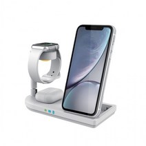 머레이 올인원 애플 삼성전용 무선충전기 거치대 F5, 삼성전용 - 블랙