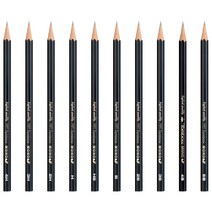 모노J 톰보 톰보우 미술 입시 전문가용 1타 12개입 드로잉 미술용 잠자리연필 4H 3H 2H H HB B 2B B 4B 6B