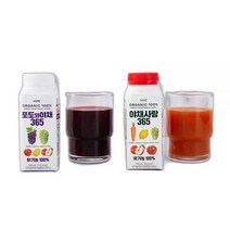 비락 유기농100 야채사랑 365 & 야채사랑 비트포도 12개입+12개입, 야채사랑 12팩+포도와 야채 12팩