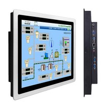 10 12 15 17 인치 산업용 태블릿 pc 올인원 Inte core i3 i5 Windows pro linux용 정전식 터치 스크린 포함, 10.4 inch, [03] i3-3217U 4G  64G