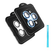 EZ 쉬운부착 핸드폰 카메라렌즈 보호필름 2장+제거기 포함 셋트, 1세트