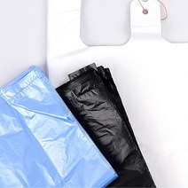 비닐봉투 A4호 검정 32X54 70매 분리수거 재활용 손잡이 편의점 비닐봉지