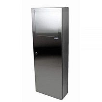 Frost 340A 폐기물 리셉터클 메탈릭 USA 미국