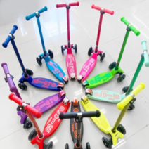 마이크로킥보드 맥시T 디럭스 LED 유아킥보드, 민트