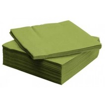 IKEA(이 가사 가)FANTASTISK 40x40 cm 60160142종이 냅킨 미디엄 그린 IKEA(이 가사 가)페이퍼 냅킨