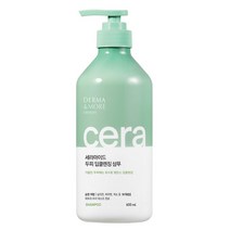 더마앤모어 세라마이드 샴푸, 6개, 600ml