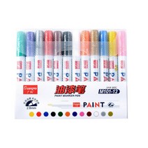 GuangNa 페인트마카 유성마커 드로잉마킹펜, 낱개-화이트