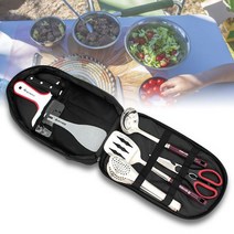 [알티피아] 캠핑 키친툴 조리도구세트 차박 주방 요리 취사도구, 상세 설명 참조