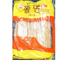 [더착한푸드]광진 쫄면사리 2K 식자재마트 대용량 업소용 쫄면사리 쫄면재료 즉석식품 간식 분식재료 쫄면