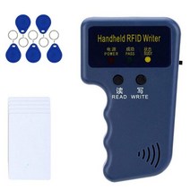 RFID 복사기 RFID 카드 리더 복사기 라이터 듀플리케이터 프로그래머 재기록 가능 Keyfob 태그 125Khz 작, 01 With Accessories