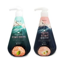 페리오 히말라야 핑크솔트 담은 펌핑치약/ 크림타입, 쿠팡리치팟 아이스카밍민트285g
