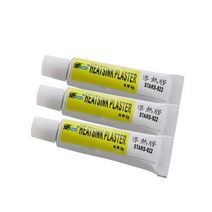 접착제 실란트 픽스 실리콘 글루 RYRA 열 페이스트 전도성 방열판 석고 점성 칩용 VGA RAM LED IC 쿨러 라디에이터 냉각 1 개 2 3 5g, 3.3pcs