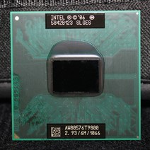 CPU laptop Core 2 Duo T9800 6M Cache/2.93GHz/1066/Dual-Core Socket 478 PGA Laptop processor forGM45