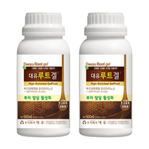 모든 식물 뿌리 발근제 토양 영양제 루트겔 500ml 계량컵 증정, 2개