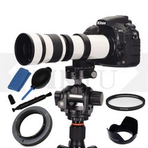 JINTU 420-800mm F/8.3 MF 망원 렌즈 올림푸스 파나소닉 마이크로 M4/3 마운트 디지털 미러리스 카메라 용 클리닝 키트, [01] M4/3