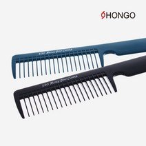 HONGO 홍고 500 커트 빗 염색 트리트먼트 클리퍼 빗, 블루