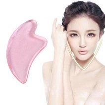 블랙 비앙 스톤 괄사 마사지 도구 스파 침 긁기 바디 발 뒤 얼굴 목 뷰티 과샤 보드 비안, Resin