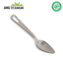 스포츠_ 에이엠지티타늄 스푼 숟가락 수저 티탄 캠핑용품 백패킹 등산용품 AMG TITANIUM, 선택완료, 여성스푼