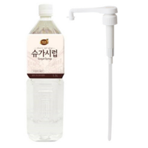 동서 리치스 슈가시럽 1.5LX1+펌프X1[카페시럽][설탕시럽][시럽][커피시럽], 7개