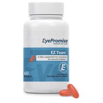 아이프로미스 Ez 티얼즈 60정 EyePromise Ez Tears Eye Vitamin Occasional Dry Eye Relief Supplement, 1