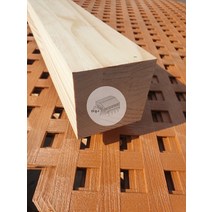 우드창고 라디에타파인 집성 각재 무절 90x90x3600mm 셀프인테리어 홈데코 옹이없음 소나무과 구조재 목재