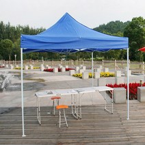 3X3 캐노피텐트 천막 행사용천막 그늘막텐트, 3X3 캐노피텐트(블루)