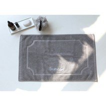 소소모소 자수 발매트 260g, 그레이