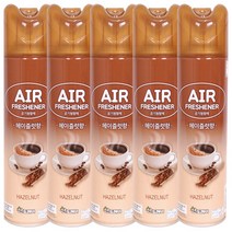 산도깨비 공기청향제 new 헤이즐넛향 방향제, 5개, 300ml