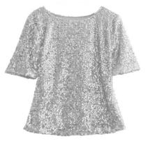 블라우스 도착 패션 숙녀 우아한 실크 스큐 칼라 핫 반팔 캐주얼 스팽글 셔츠 캐주얼