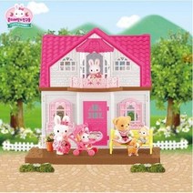 토이톡톡 원앤원 콩지래빗 아기쌍둥이 이층집, 단일/상품