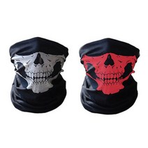 DL PKFARM 4+1 스포츠 용품 자외선 차단 해골 넥워머 목토시, 5개입, 랜덤