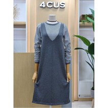 [포커스] [W몰 4CUS()] FF17ST01477 단가라 세트 원피스