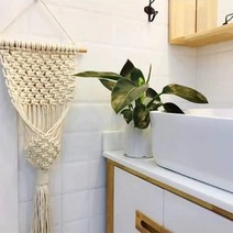 마크라메 화분걸이 벽장식 식물걸이 월행잉