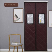 DFMEI.문발.Curtain --동절기 면커튼 가정용 방음 보온 보온 바람막이 바람막이커튼겨울방한자석칸막이커튼
