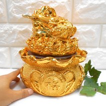 저금통 황금 삼족두꺼비 세발두꺼비 삼족섬 삼족오