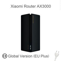 샤오미 AX3000 무선 기가비트 라우터 메쉬 와이파이 VPN 증폭기 듀얼 주파수 신호 증폭기 256MB 5G Full OFDMA PPPoE, CHINA, EU Adapter_Global Version