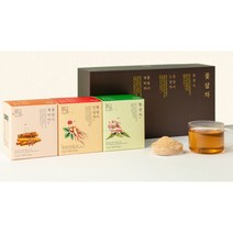 꽃송이버섯 건강차 3종 세트 (인삼차 계피차 생강차) 베타글루칸