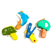 애니멀물총 야외 나들이 캠핑 장난감 소형 미니 워터건 물놀이 목욕놀이완구, 랜덤