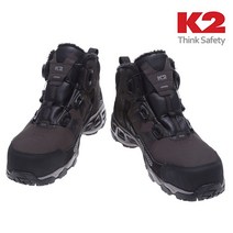 케이투 K2-86 다이얼 기모 방한 안전화겨울 작업화
