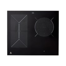 독일 EGO 파센 3구 하이브리드 인덕션 220V 60Hz 3.5kW SK Slim-TCNEG-Glass(Black), 빌트인